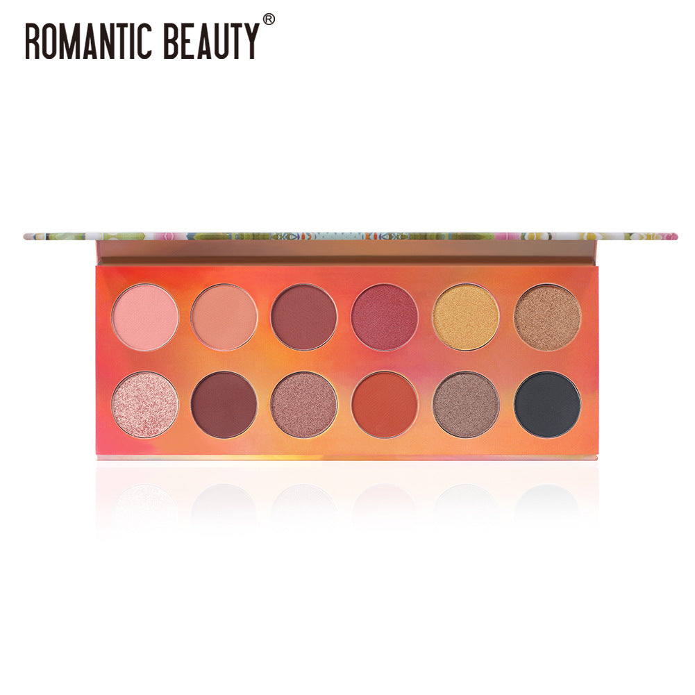 Oogschaduw Palette – 12 Kleuren – Mat & Parelglans