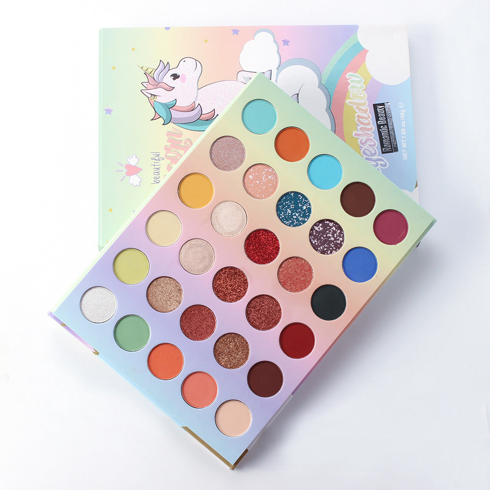 Oogschaduw Palette – 30 Kleuren – Mat & Parelglans