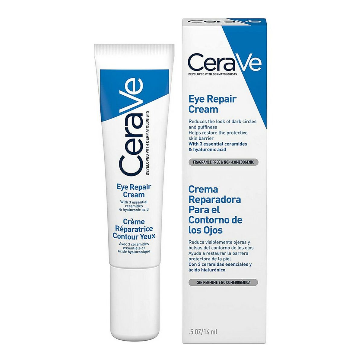 CeraVe Eye Repair Cream – Oogcrème tegen wallen & kringen - 14ml