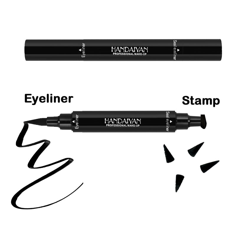 Eyeliner – Dubbele Punt – Waterproof 2-in-1